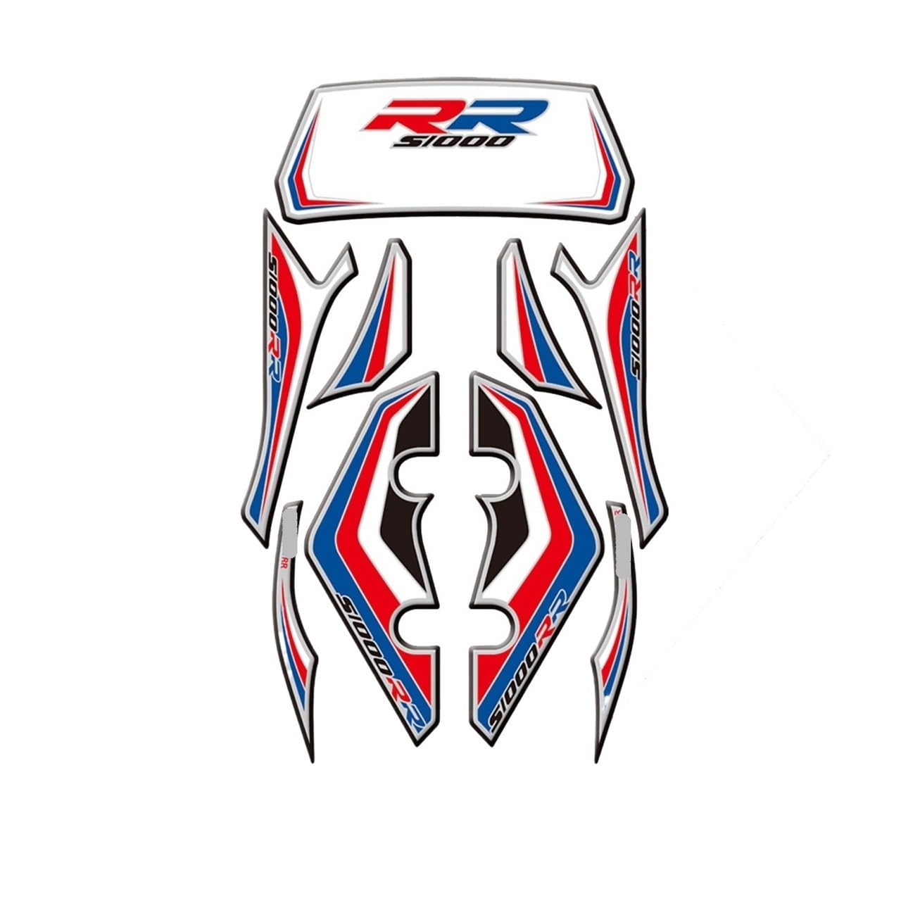 Protections Réservoir S1000RR 2009-2014 Autocollants Carénage Essence
