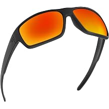 TOROE Eyewear FIELD Wrap Around Sport Sunglasses With Polycarbonate Polarized Lenses, Lightweight TR90 Frame