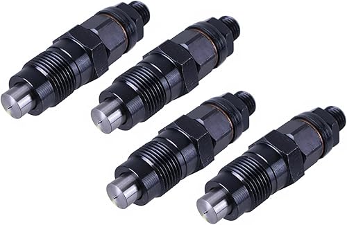 Inyector de combustible diesel de 4pcs 093400-7040 compatible con Toyota Hilux Surf Prado 1KZ-TE 3.0