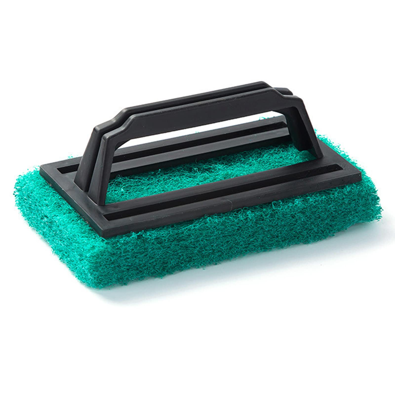 Excellent Scrub Sponge Brush with Handle for Ideal for Ceramic Tile Glass Shower Door Bathtub Grout Floor Tub Cleane