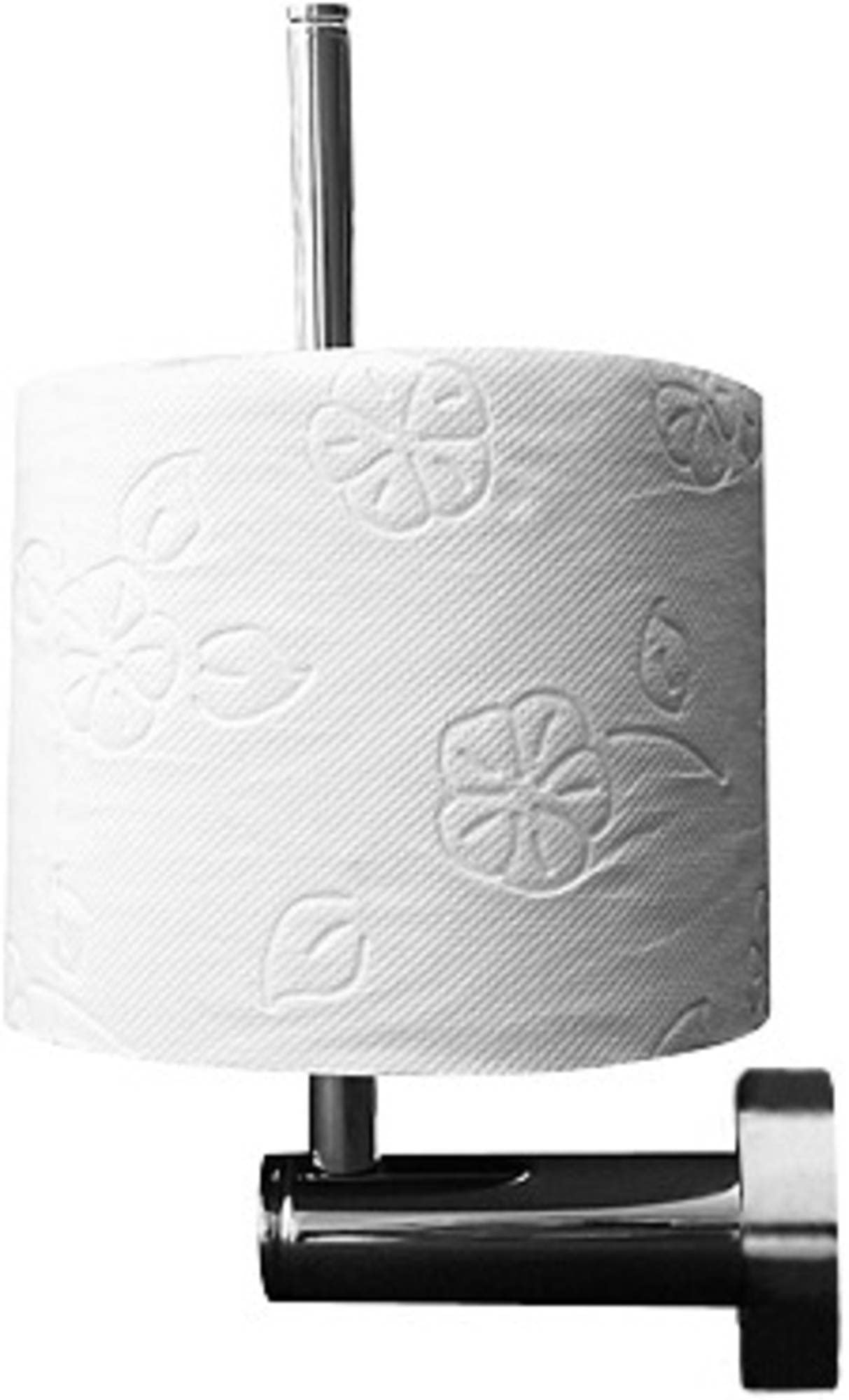 Duravit 0099151000 Spare Toilet Roll Holder with Chrome Finish
