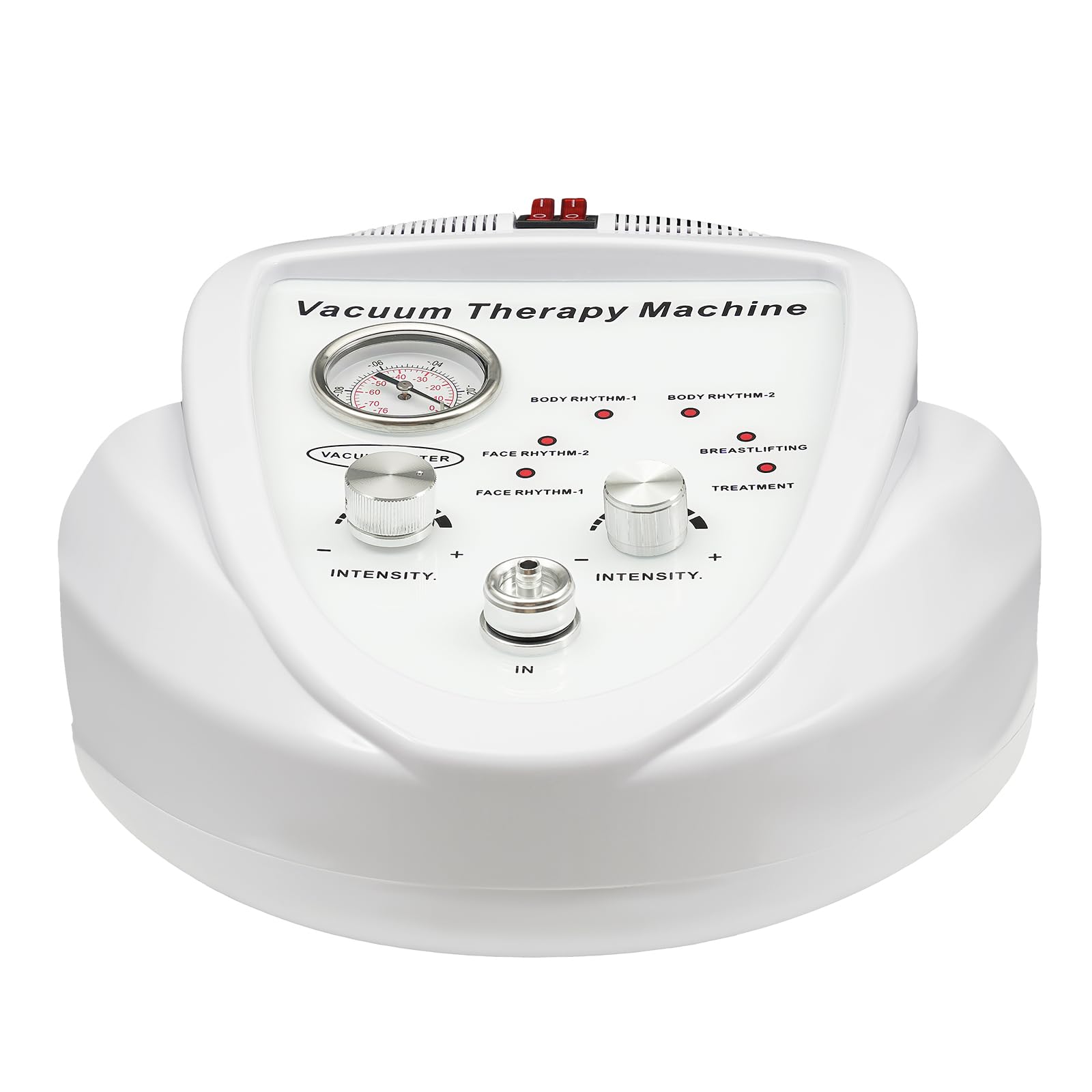 Vakuum-Massagegerät, Einstellbarer Saugkraft und 6 Modi,Vakuumtherapiegeräte Set mit 30 Tassen und 3 Pumpen, elektrisches Körper-Schröpfmassagegerät Vakuumpumpen