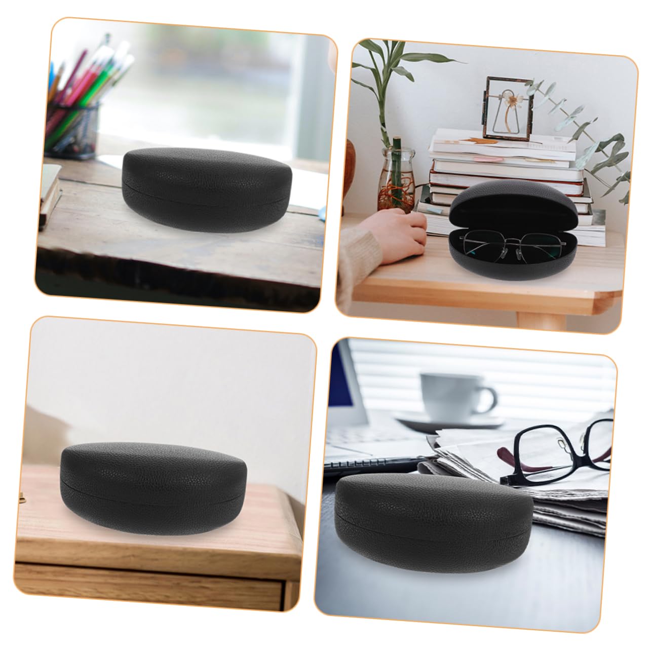Anneome 2pezzi Custodia Rigida Per Custodia Portatile Per Sole Scatola Per Contenitore Per Organizer Per