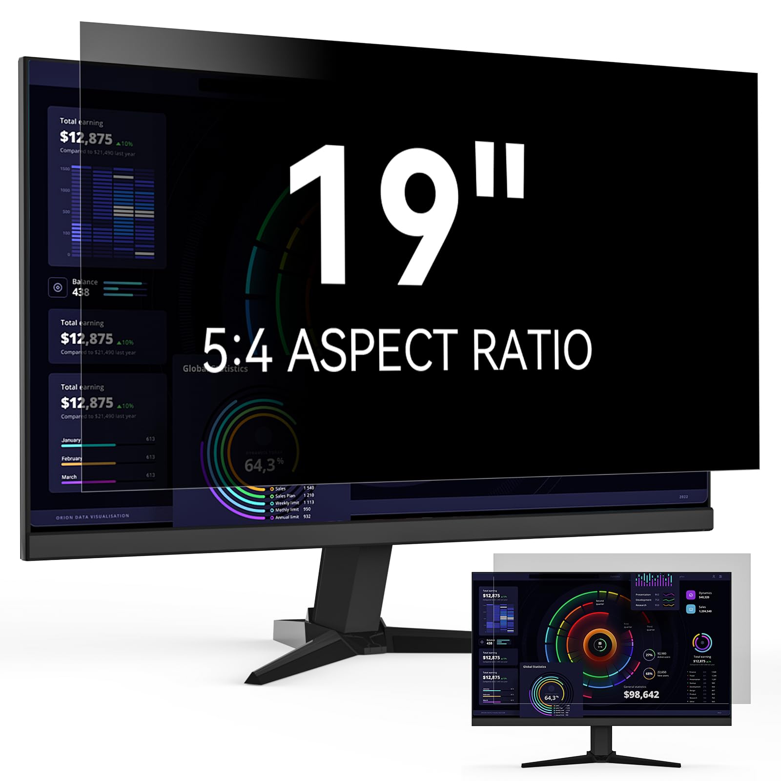 14 Inch Laptop Privacy Screen, Anti Glare Blue Light Privacy Filter, Removable Shield 14in Screen Protector 16:9 Aspect Ratio, Compatible with Lenovo/HP Envy/Dell/Acer/Samsung/Asus/Toshiba (B0D179M5WW) Amazon Price History, Amazon Price Tracker
