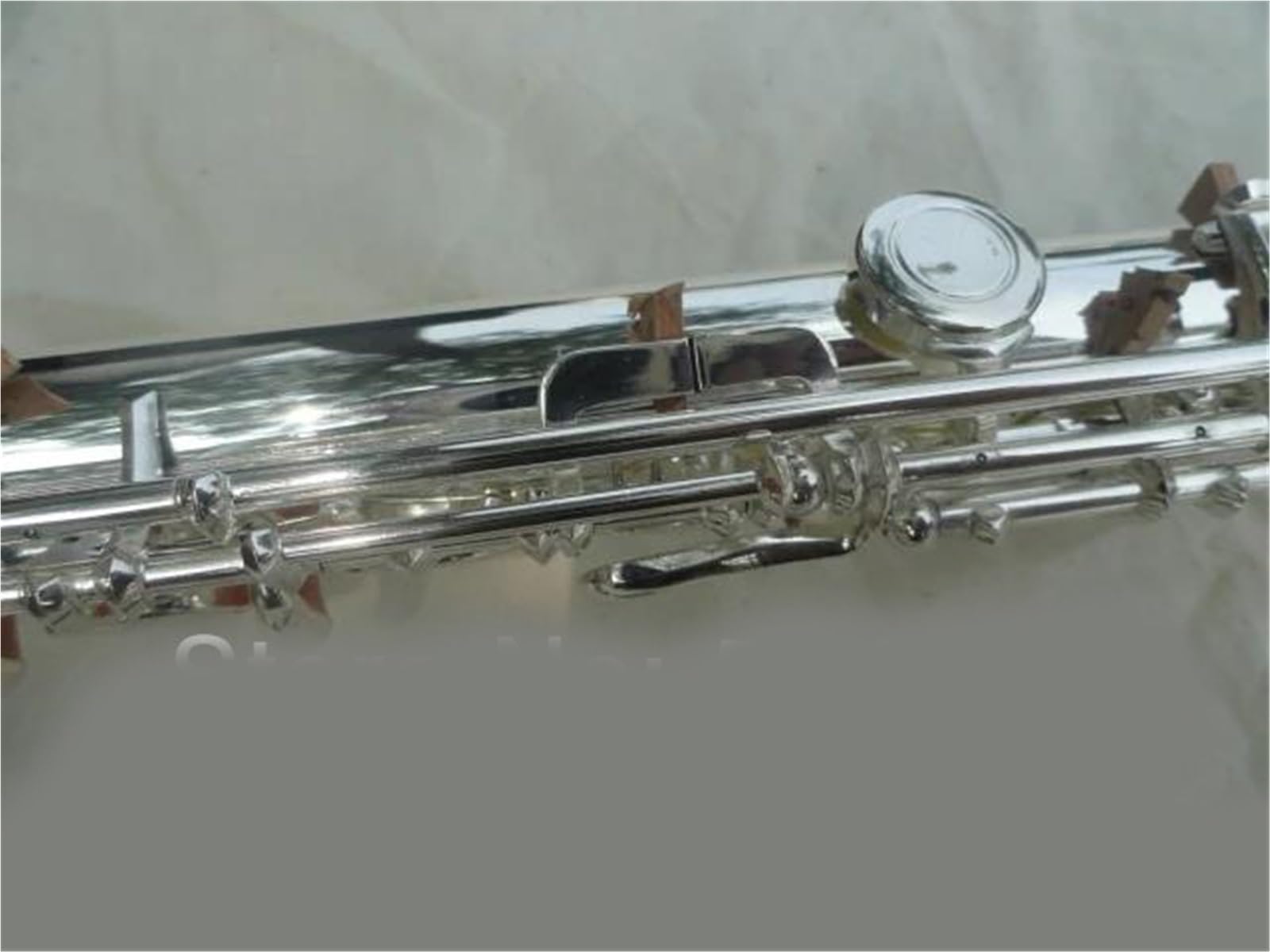 początkujących Flet Flet C posrebrzany 17 otworów otwarty instrument z miedzioniklu z kluczem E