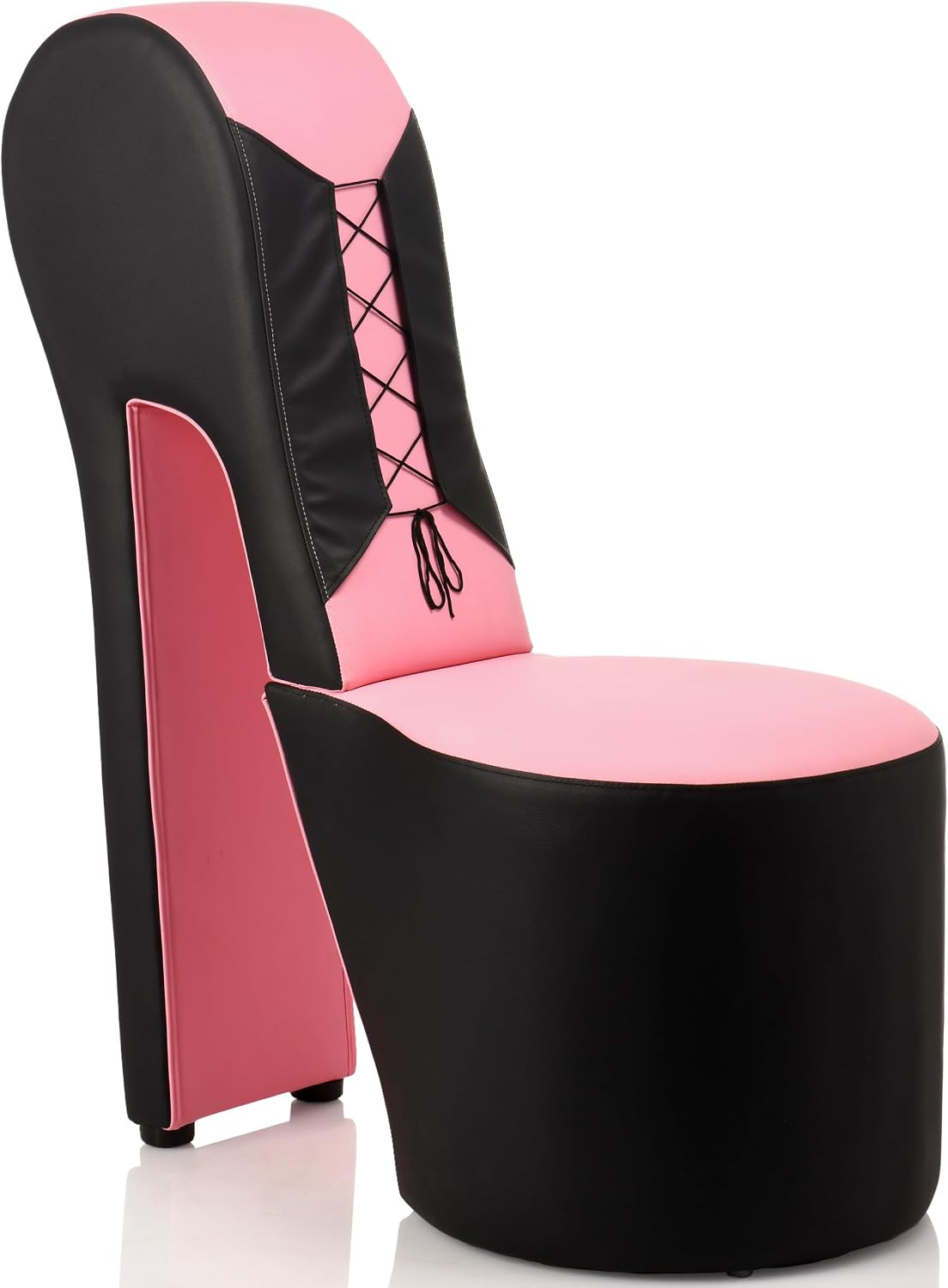 Master Series Stiletto, Men, Women, & Couples. Iconic Stiletto Chair and Vegan Leather. Comfortable & Sturdy for Sexy Positions. 1 Piece Set, Pink.