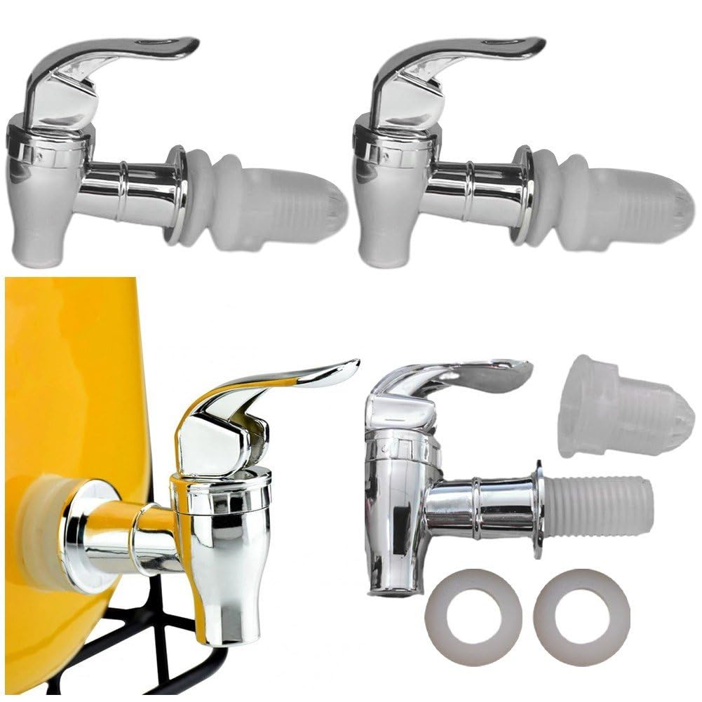 Set Di 6 Rubinetti In Plastica Per Distributori - Ricambio Universale Per Acqua, Vino, Birra E Succhi - Foto 5