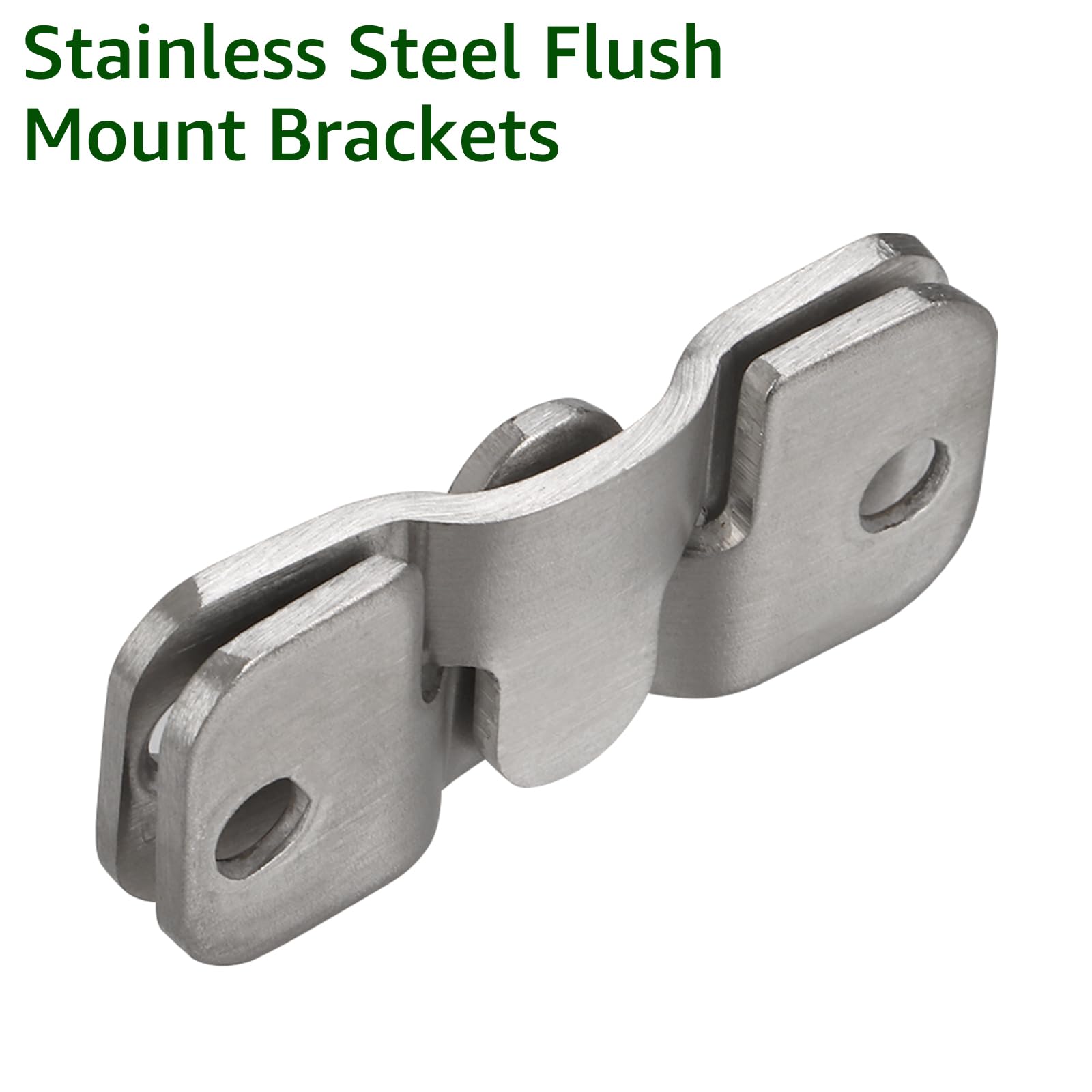 VIDETOL 48 Pcs Flush Mount Brackets Concealed, Stainless Steel Interlocking Picture Flush Mount Brackets , Heavy Duty Z Clip Bracket for Hanging Picture Frame Headboard Furniture Connector Hangers - Image 4