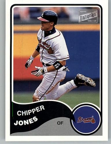 2003 Bazooka #190 Chipper Jones NM-MT Atlanta Braves Baseball MLB