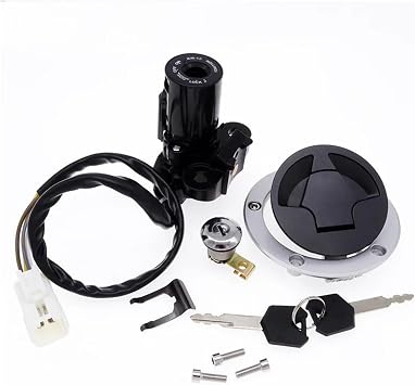Motorcycle Ignition Switch Start Lock Oil Fuel G&AS Tank Cap For K&AWAS&AKI ZX6R ZX636 2013-2018 ZX1000 ZX10R 2011-2015