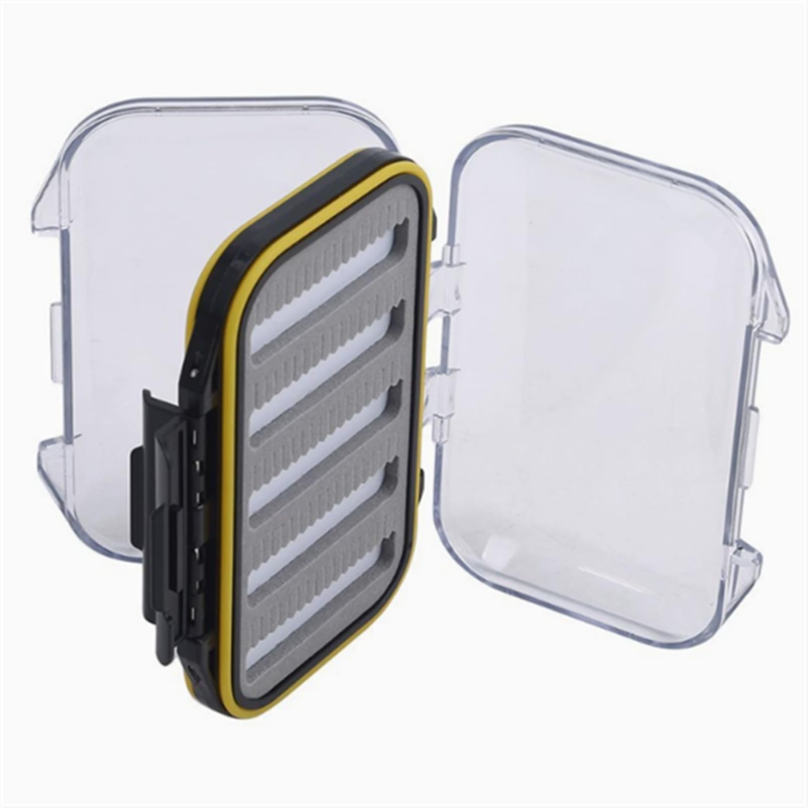 TOPINCN Kit Mosche per la Pesca a Mosca Scatola per Esche Artificiali a Doppio Fondo Scatole di plastica per Esche Imbottitura per Esche Imbottite