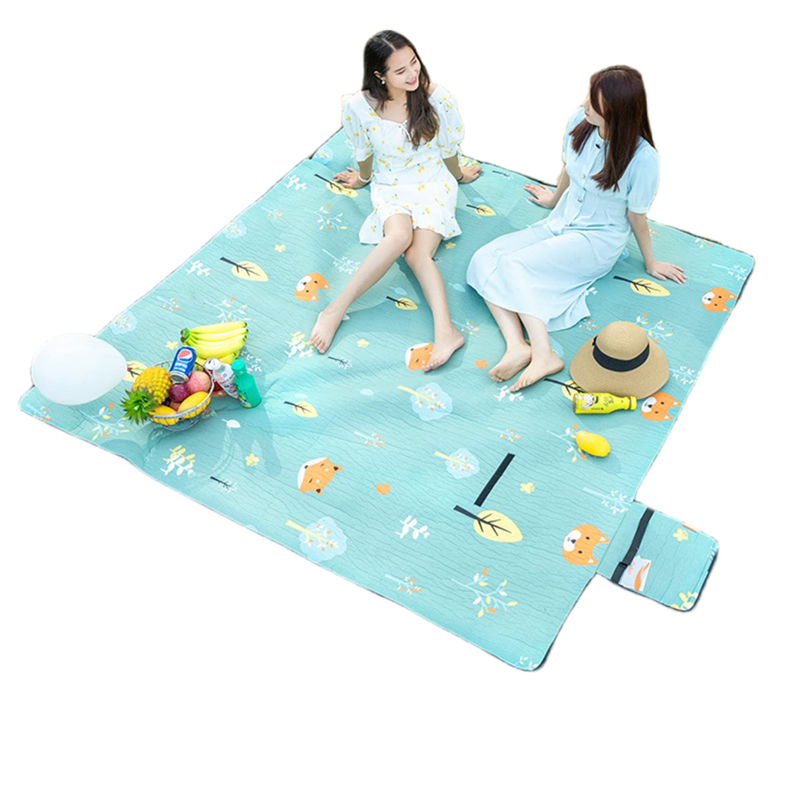 キャンプマット おしゃれ レジャーシート テントマット アウトドア マット ビーチマット 大きいサイズ 軽量 折り畳み 柔らかく通気性 収納便利 お手入れが簡単 多機能マット 3種類