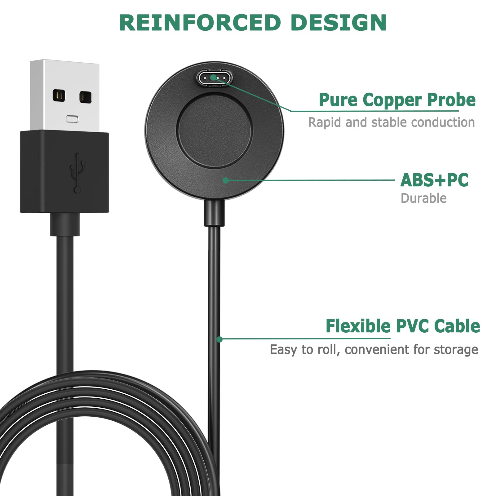 Cavo Ricarica AMZPAS Per Garmin - Compatibile Con Fenix 7/6/5, Venu, Forerunner, Vivoactive - Foto 7