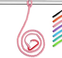 Vista 9 de OCEANBROAD Correa de remo de kayak estirable con cuerda de lanyard para SUP, kayak, botes, canoa, caña de pescar, 4-7 pies