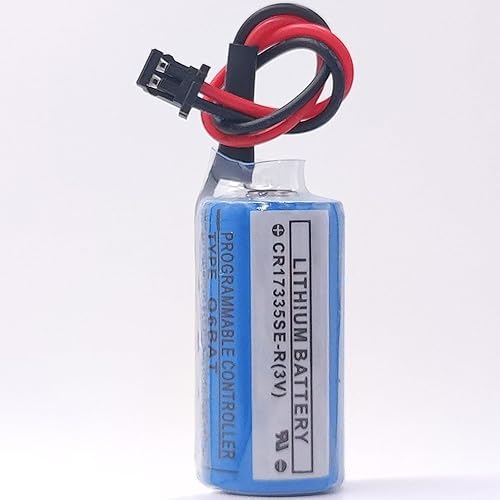 Miniatura 3 de 2 piezas Q6BAT CR17335SE-R 3V 1800mAh batería de litio batería de repuesto para Q25PRHCPU Q170HBATC QNS FANUC sistema