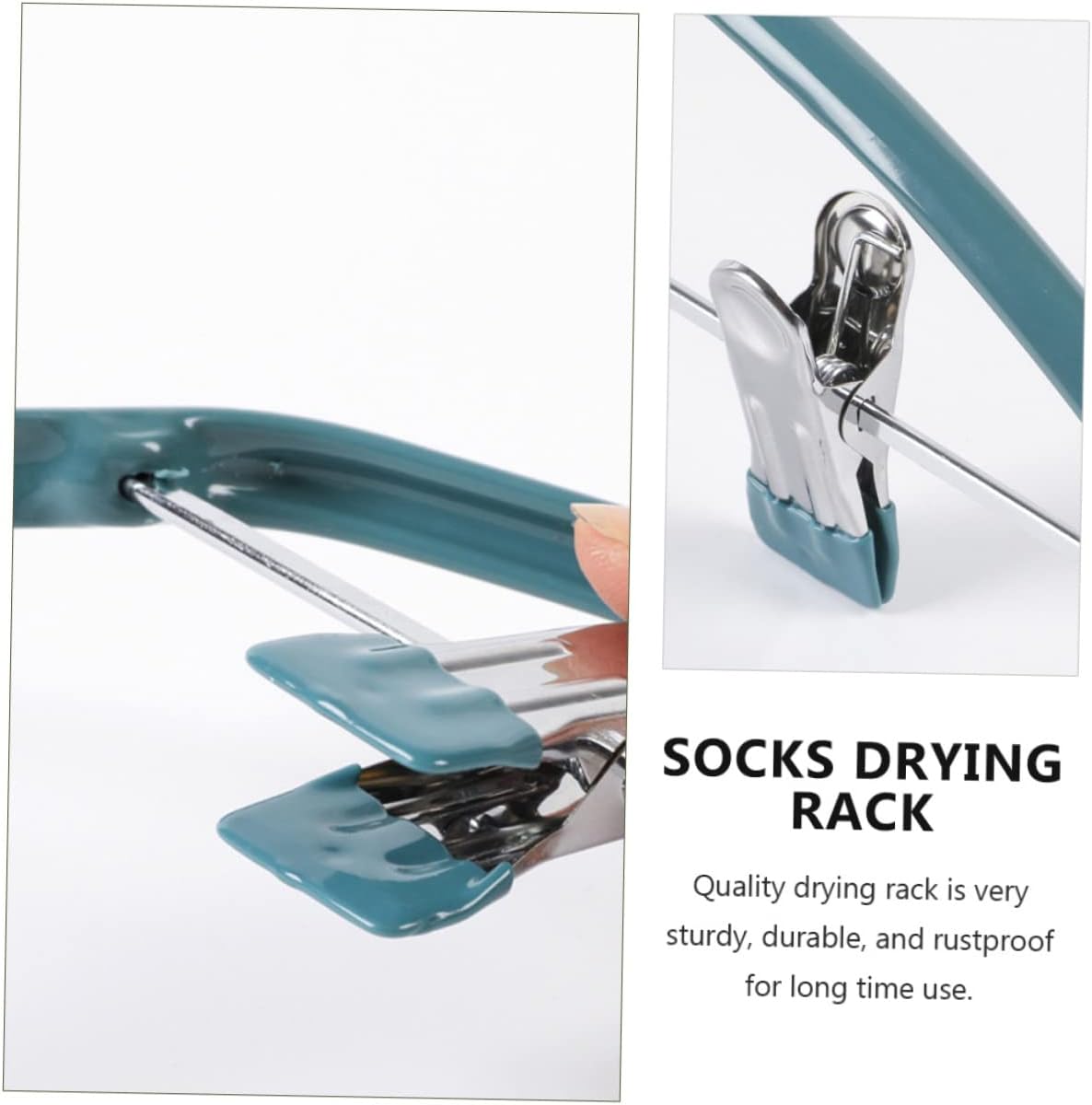 Garneck Non-Slip Clothes Hanger Clips Semi-Circle PVC Rack for Adults Household Clothing Organizer Skirt Clip Design for Space Saving for Home Use