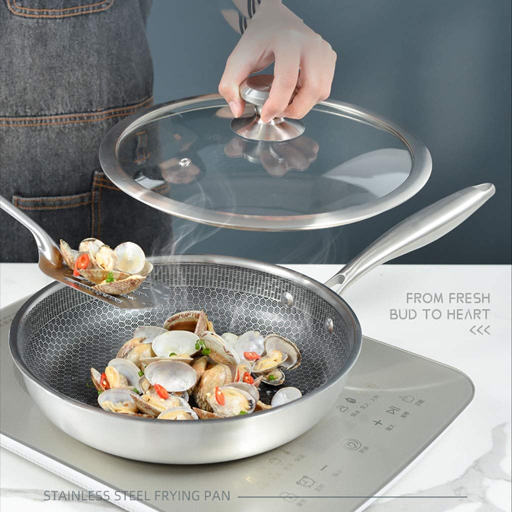 Amazon | フライパン/316ステンレスフライパン/フライパンに付いてい