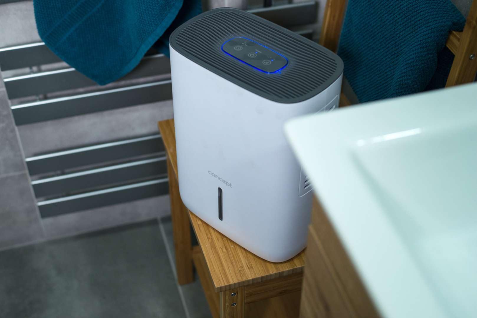 Concept Elettrodomestici Ov1000 Deumidificatori, 75 W, 1.5 Litri, Bianco