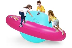 OLAKIDS 8FT Inflatable Dome Rocker Bouncer
