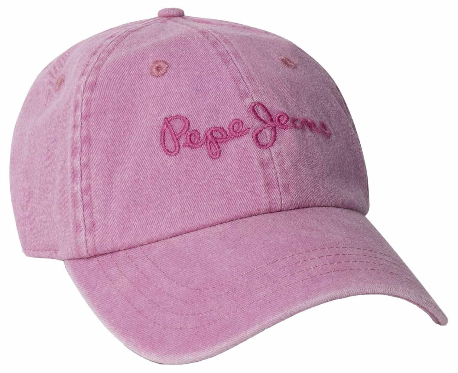 Pepe Jeans Damska czapka GIA, różowa (jasnoróżowa), jeden rozmiar
