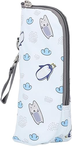 Miniatura 2 de Fdit Bolsa térmica térmica para biberones, portátil, con cremallera, enfriador de leche materna para padres (tipo 1)