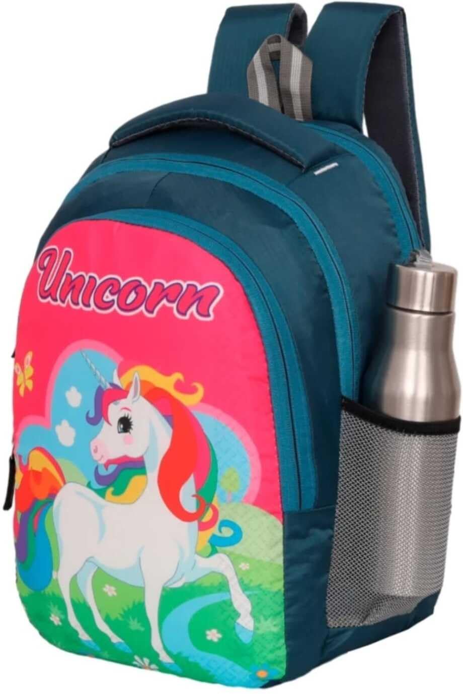 School Bag Nursery(LKG/UKG/1st to 5th std) Boys Girls Bag & kids bag 25 L Backpack (Green)_25-picture-35