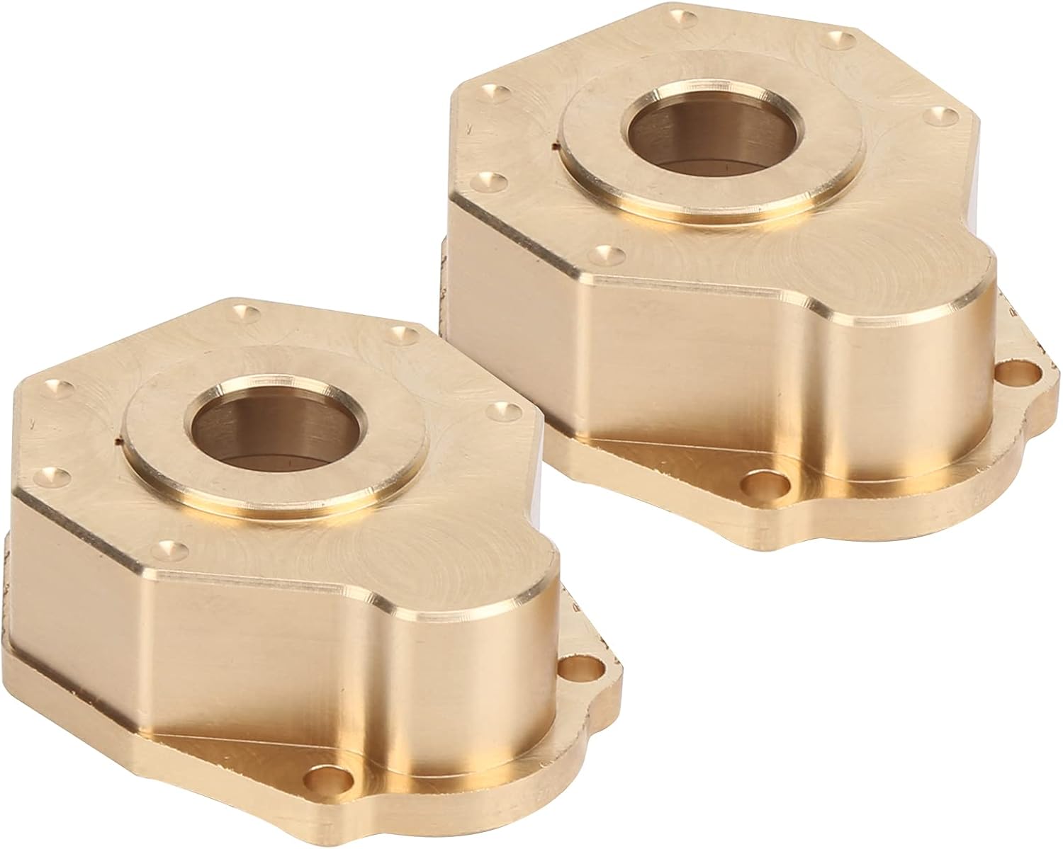 Brass Rear Portal Drive Housing Compatible with Traxxas TRX4 TRX6 1/10 RC Crawler Upgrades Parts