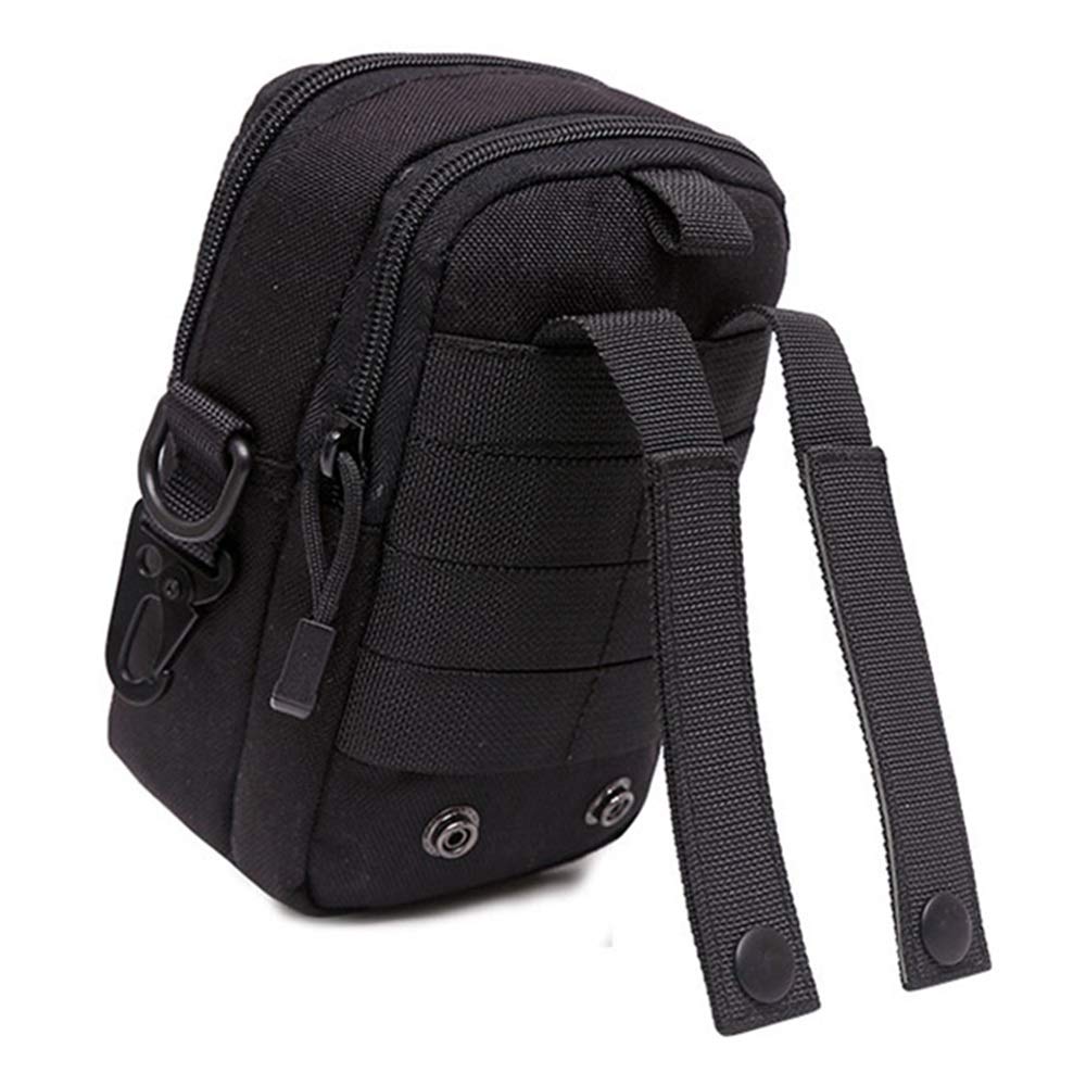 Bolsa de Muslo Mens Impermeable Paquete de la Cintura Bolsa usos múltiples for el Ciclismo al Aire Libre Que va excursión Alpinismo Esquí Trekking para Uso Diario(marrón)
