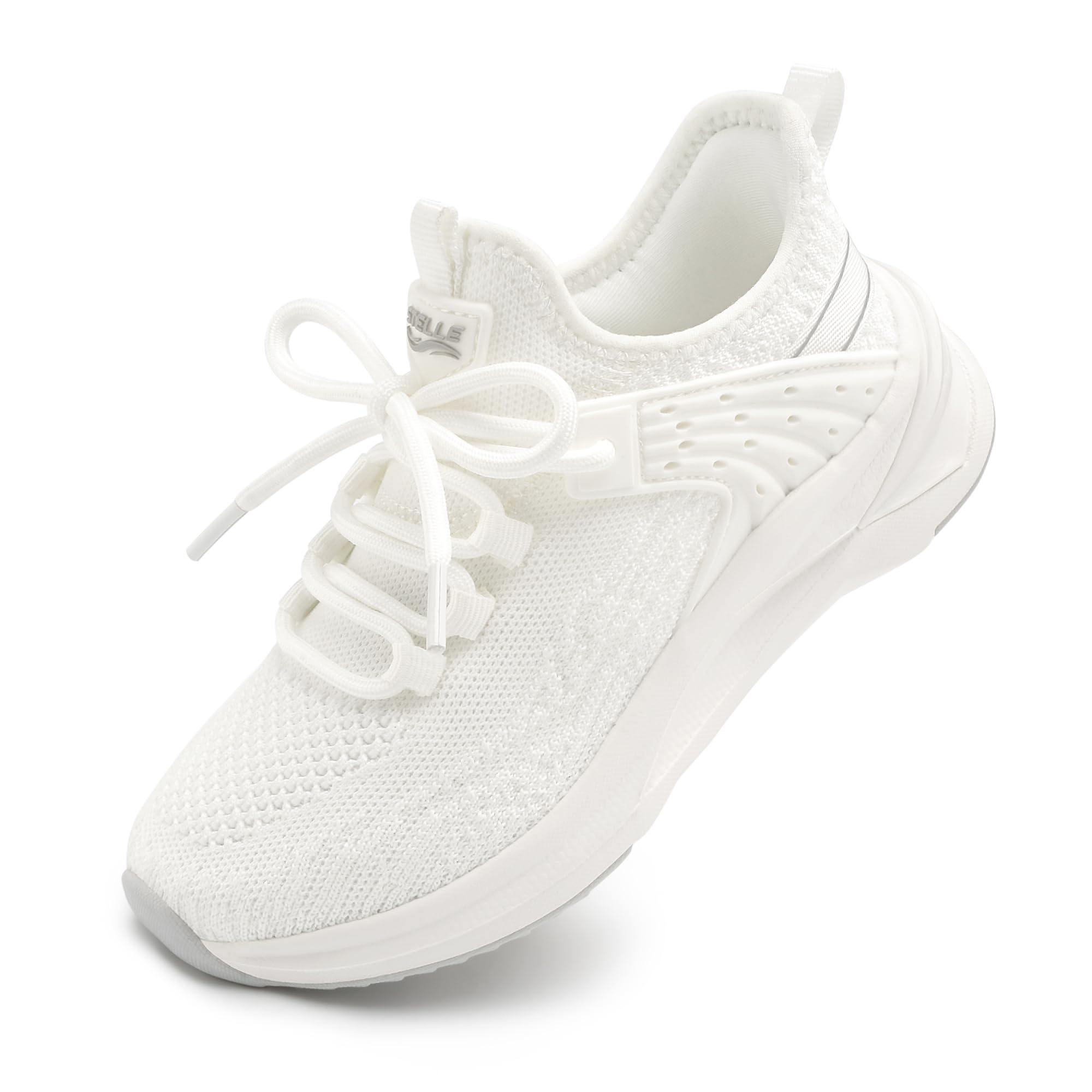 Girls Tennis Shoes with DIY Charms Slip-on Kids Sneakers