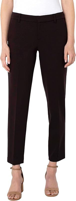 Liverpool Los Angeles Kelsey Slim Leg Trousers in Super Stretch Ponte Knit