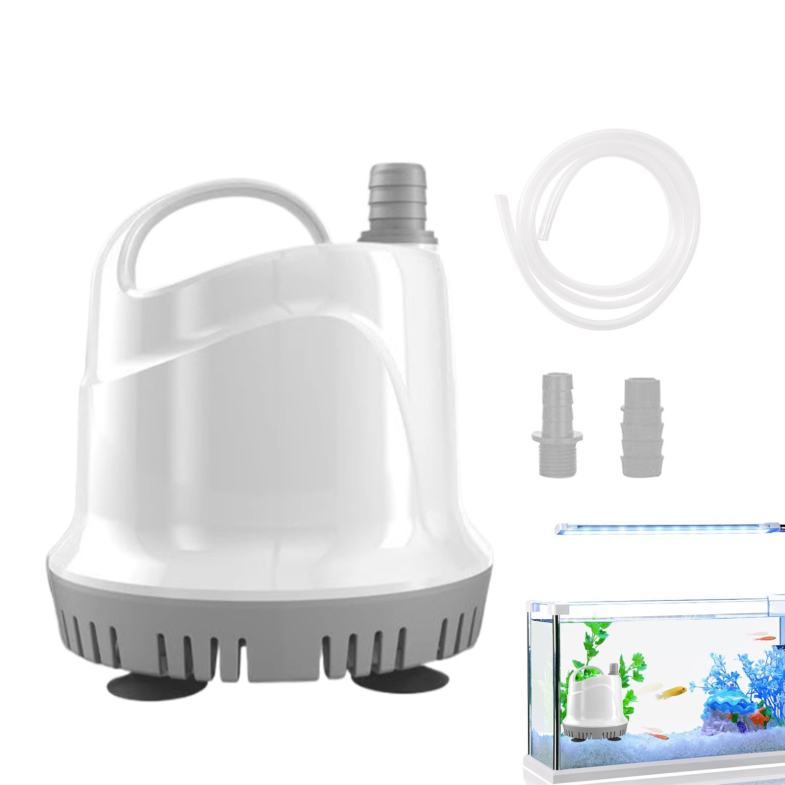 Pompe à eau réglable et silencieuse pour la circulation optimale de l'étang
