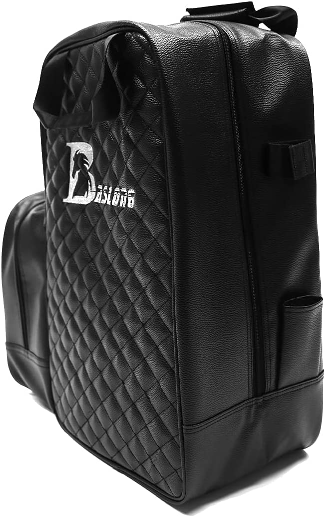 TentHome Borse equestri Professionali Stivali da equitazione in pelle PU durevoli e Borsa per Casco