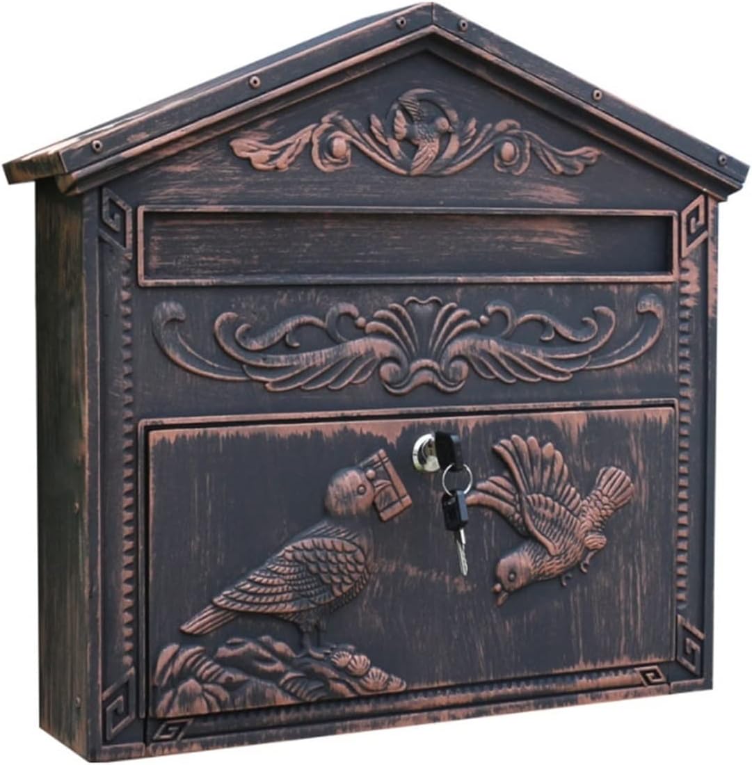 UZOURI Wall Mount Mailboxes Collection Boxes Mailbox Covers Mailbox