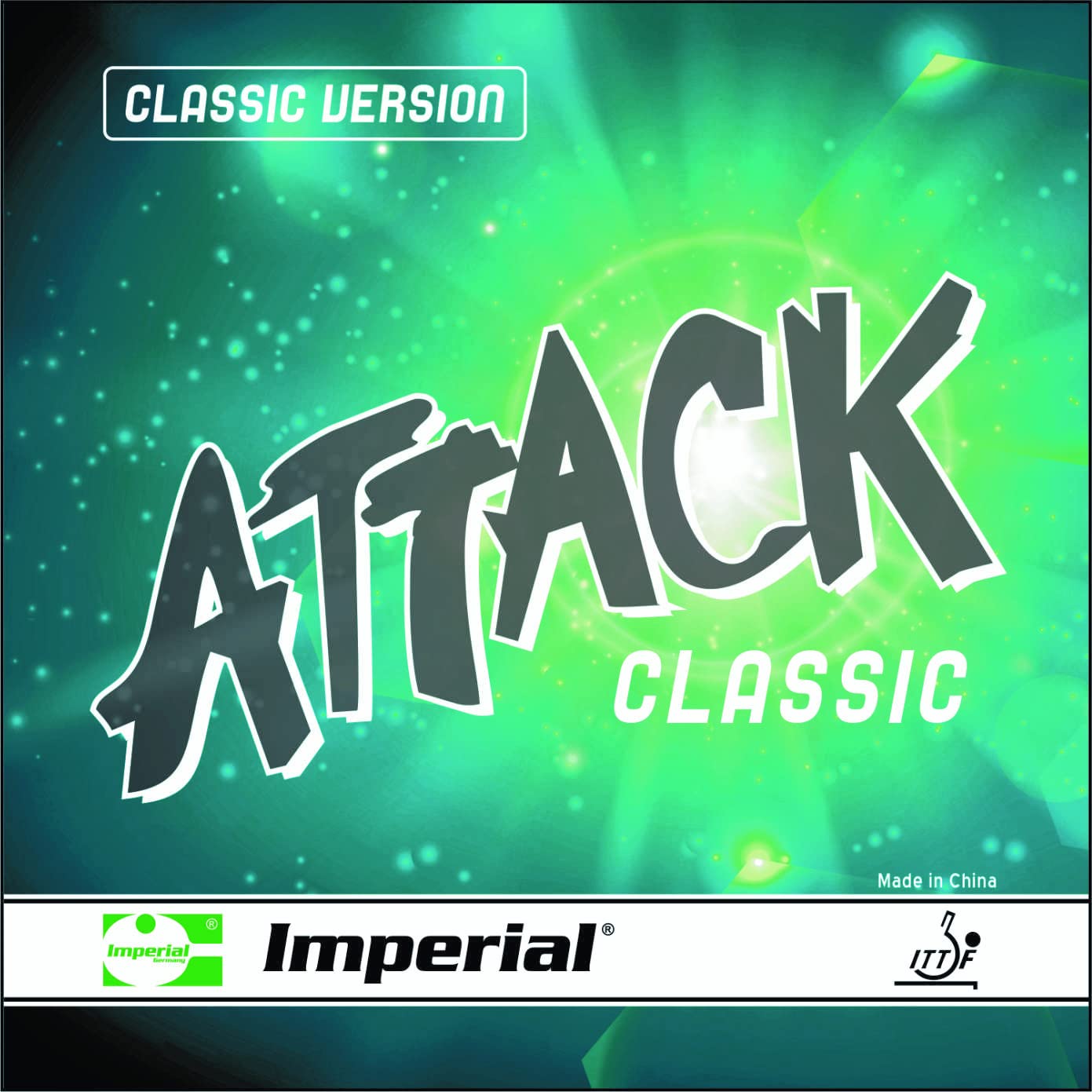 Imperial Attack Classic | China Table Tennis Rubber | Nubs Inside | Offensive | ITTF Approval