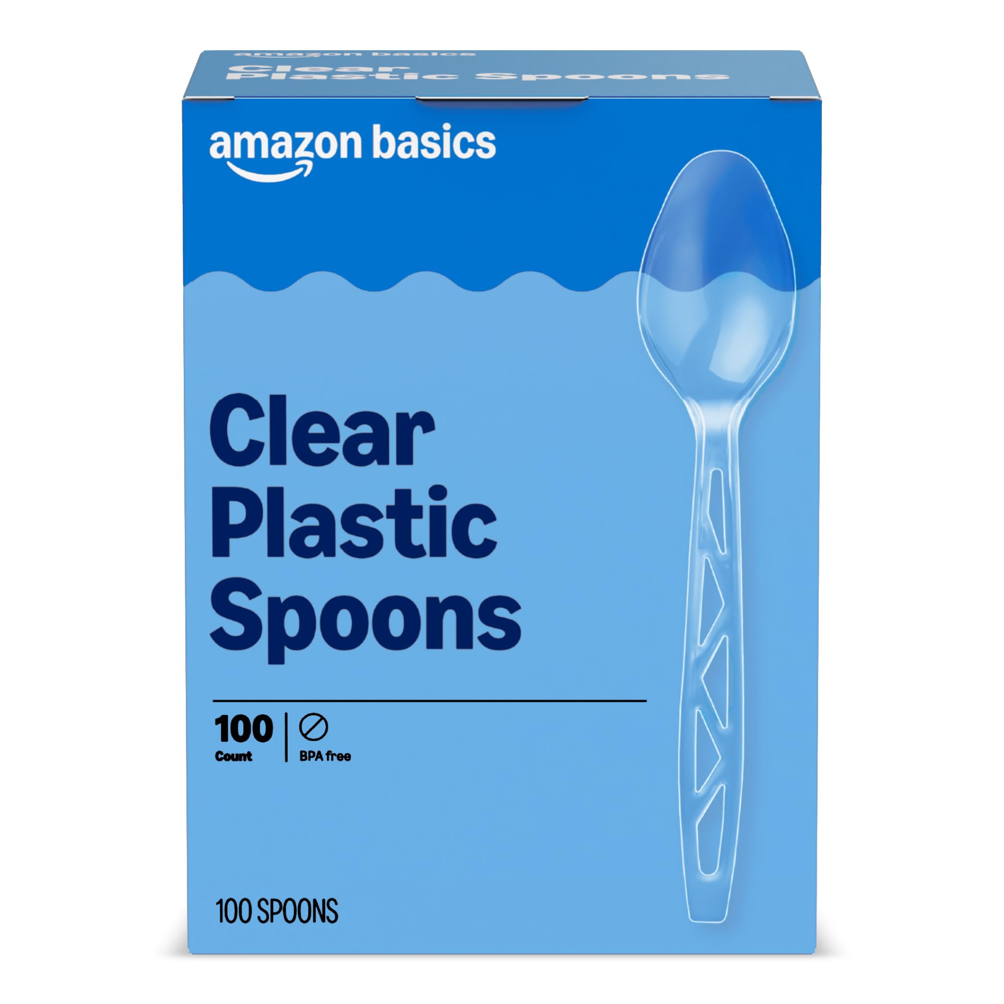 dsiposable Amazon Basics Disposable Clear Plastic Spoons, Premium Quality, 100 Count, Large Pack, Packaging May Vary : Health & Household free peppermint bead easily BPC-157 ŻYJ BEZ BÓLU 5 amino Pack Size:5 Packs
