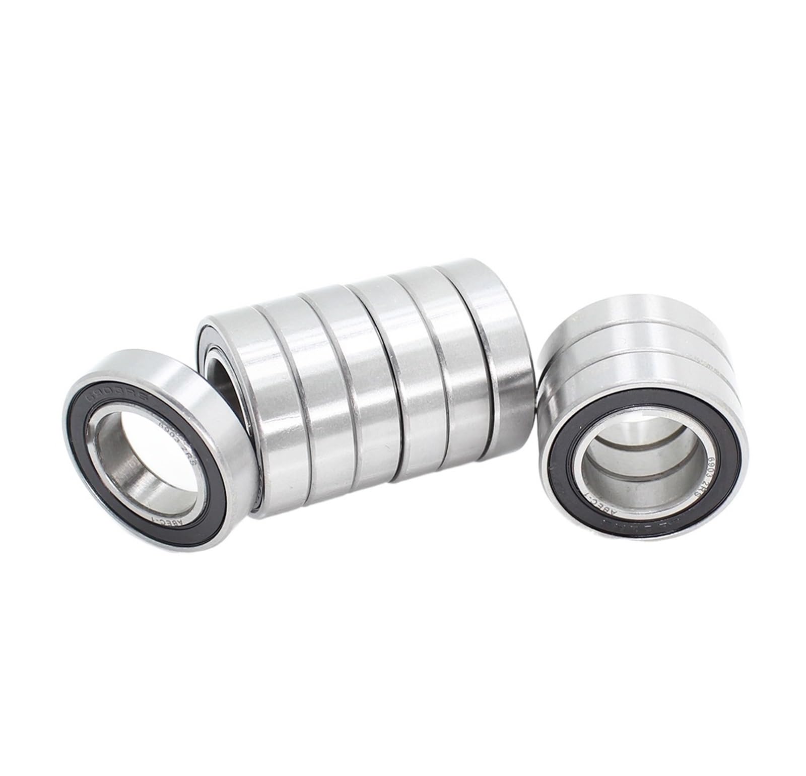 HYUJNAFZR Bimetal Seal Shield Micro deep Groove Bearing 10pcs 6903-2RS 17x30x7mm Slim Thin Section Deep Groove Ball Bearings