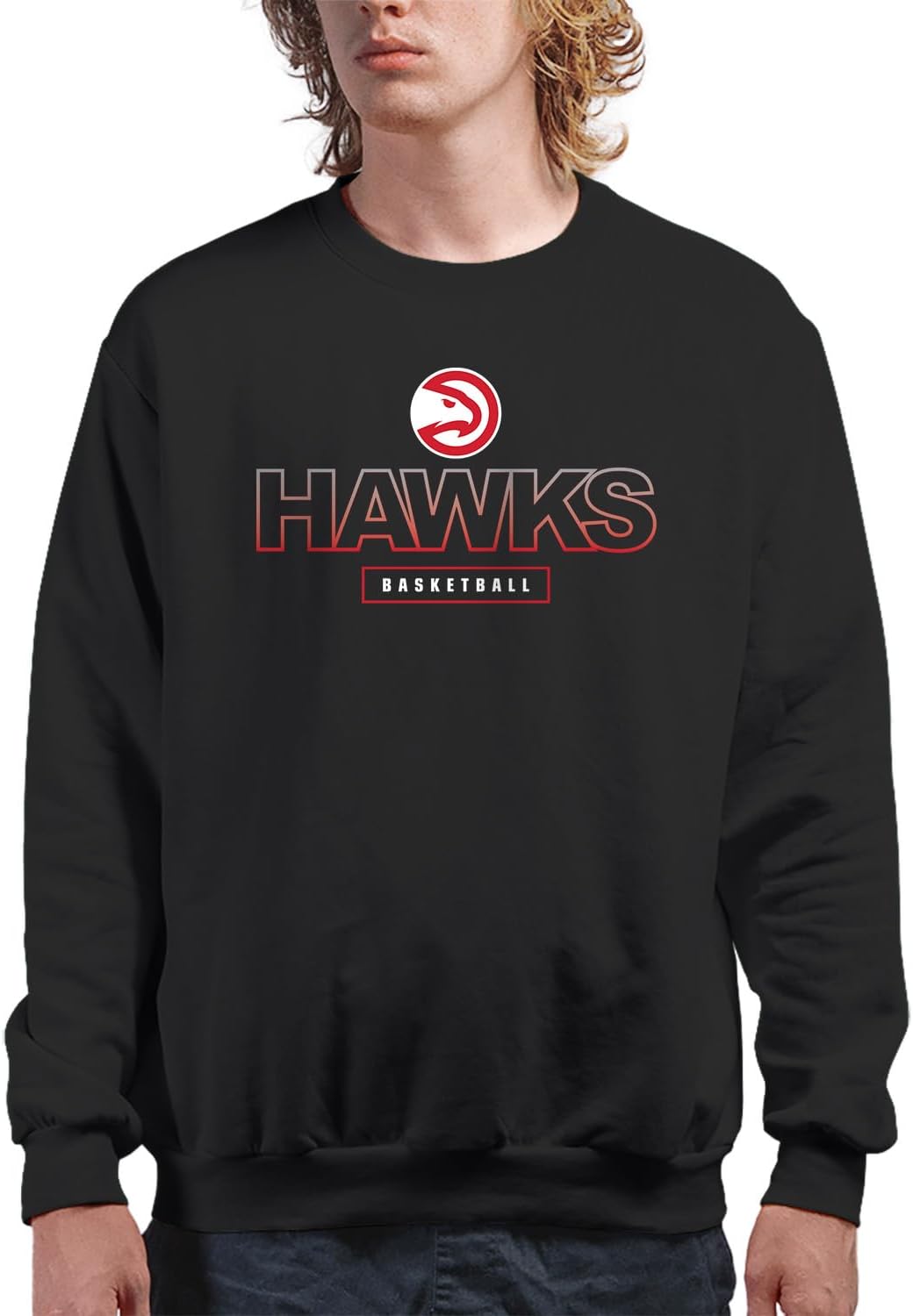 Junk Food NBA - Fade Away - Officially Licensed Adult Pullover Fleece Crew Neck for Men and Women