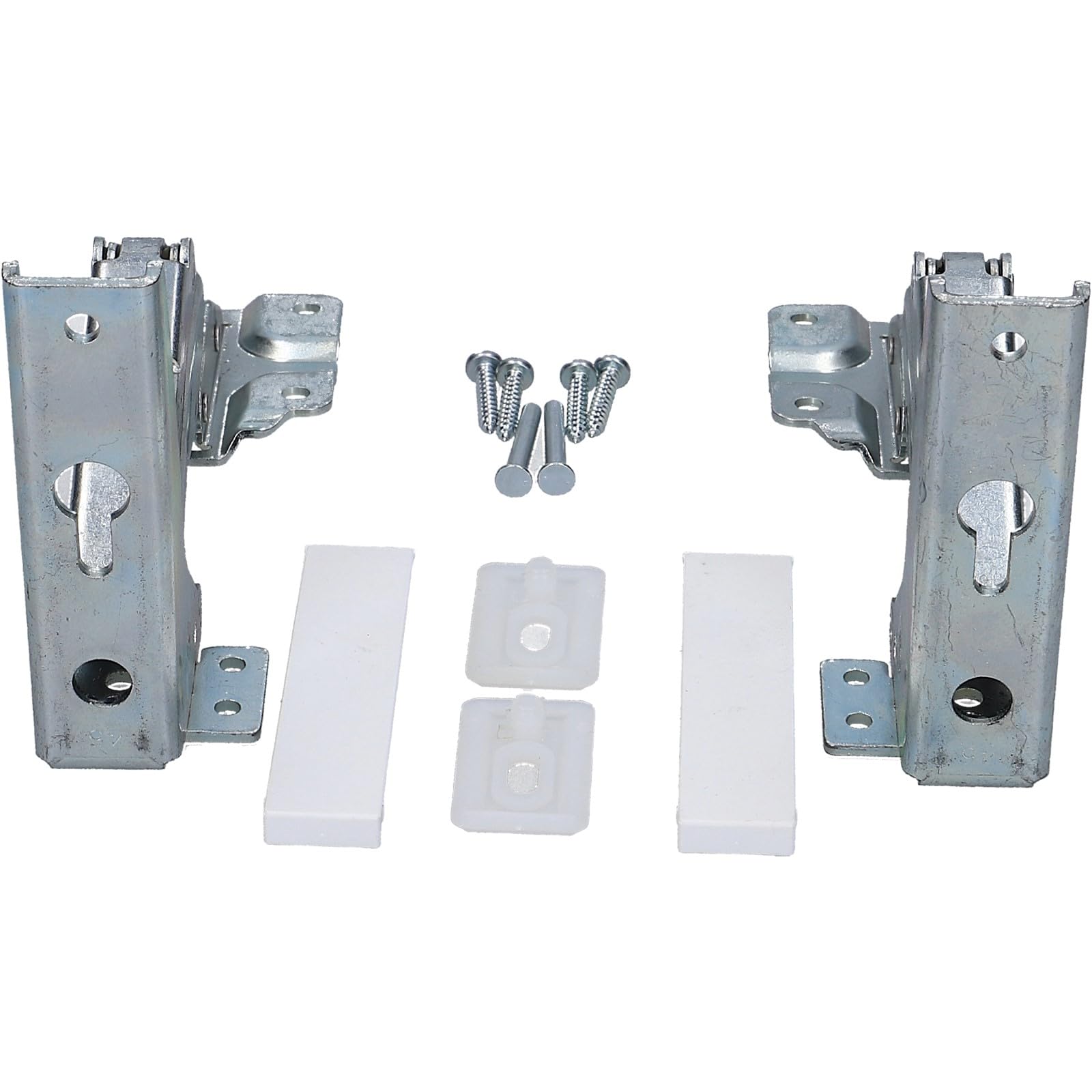 LUTH Premium Profi Parts Türscharnier Scharnier Set oben + unten kompatibel mit Bauknecht Whirlpool 481231018626 488000636779 Indesit C00636779 für Kühlschrank Gefrierschrank