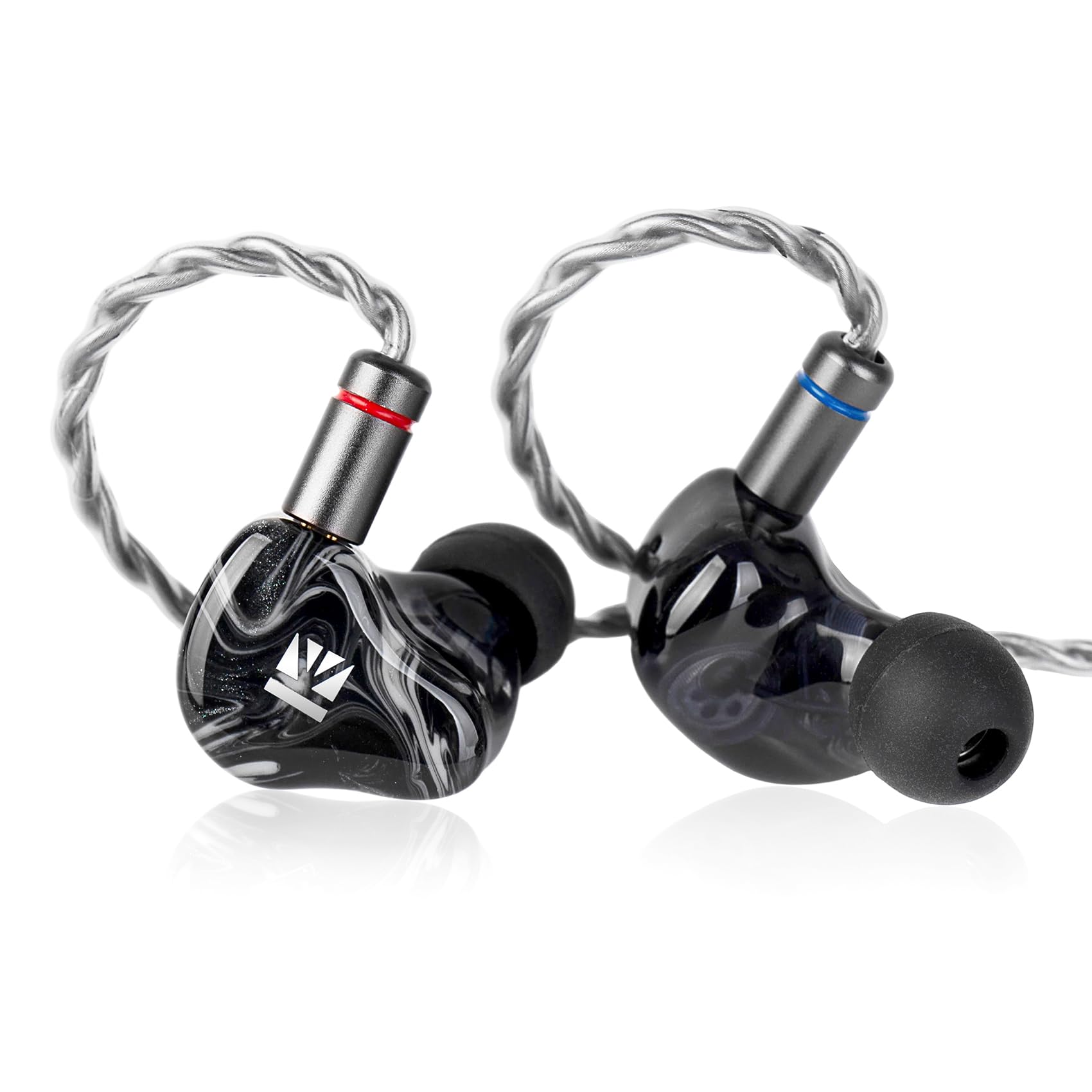 Amazon.co.jp: イヤホン 有線 KBEAR SR-8 海の心 イヤモニ iem 1DD+3BA