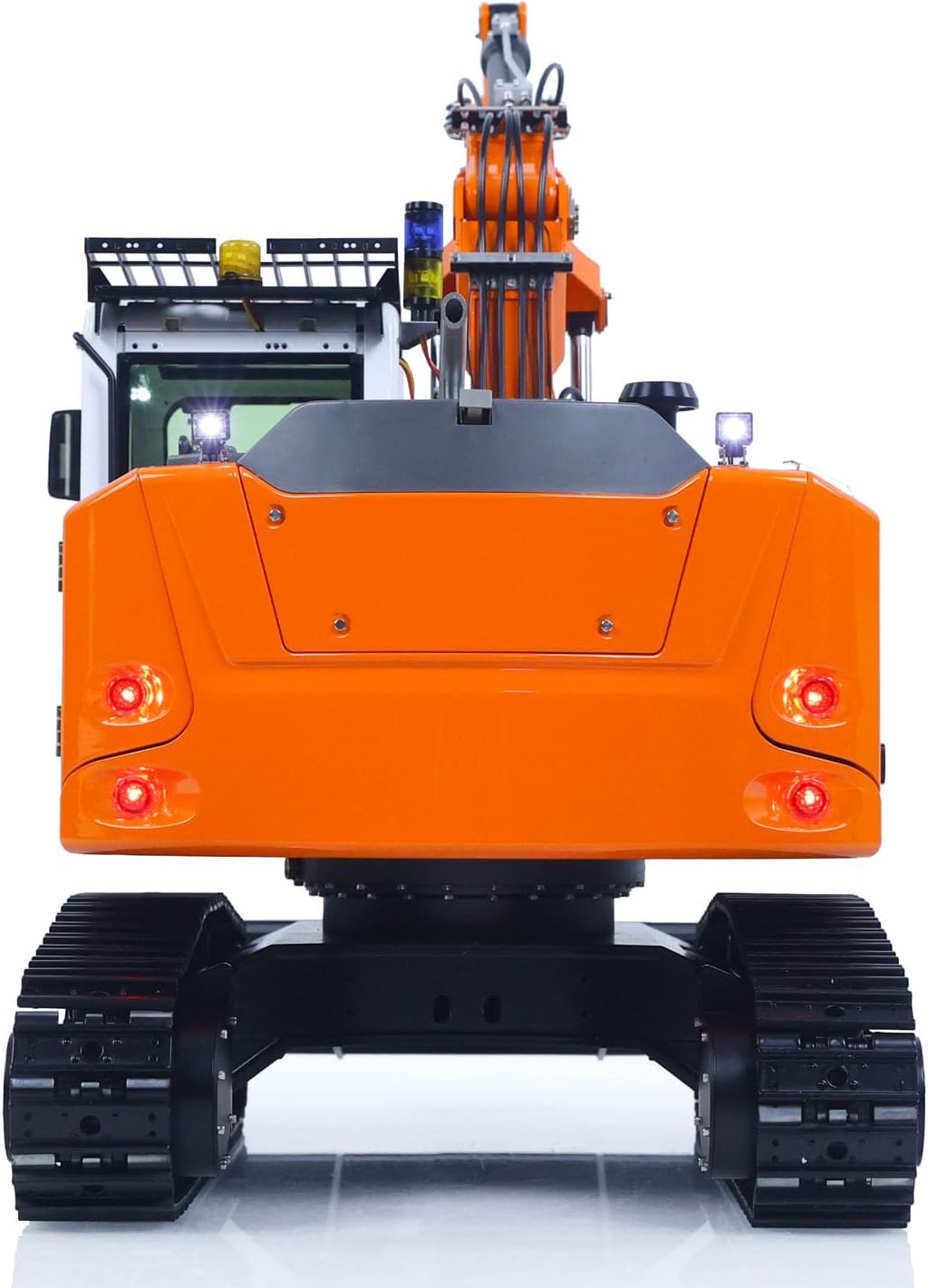 TOUCAN RC HOBBY Metal 1/14 Remote Control Hydraulic Excavator LR914 RC Tracked Digger 5CH Valve RTR Engineering Vehicle Lights Sounds