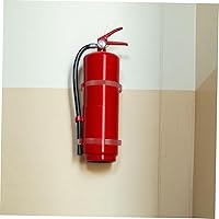 Vista 8 de Angoily Extintor de incendios pequeño, 2 piezas, soporte de montaje para extintor de incendios, soporte para extintor de incendios, colgador