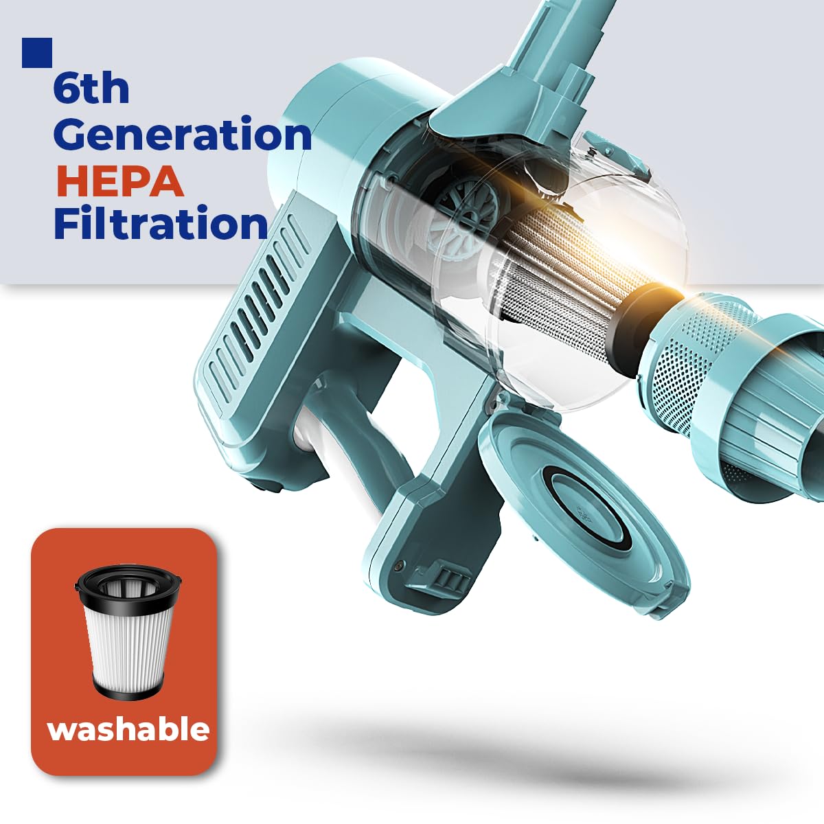 Amazon.com - Roomie Tec Corded Stick Vacuum Cleaner - 450W