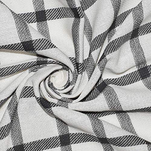 Elfranso Tea Towels – 100% Cotton Kitchen Tea towels- Pack of 5 and Absorbent Tea Towels set, 70 x 50 cm Towels (Grey) - Image 7