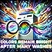 aofmoka Neon Blacklight Reflective Glow Boys Men Women Kids Light Party Rave Graphic Splatter Spectrum Festival Radiant Paint Pulse Vibrant Night Energy Dynamic Visual Spectacle Large T-Shirt