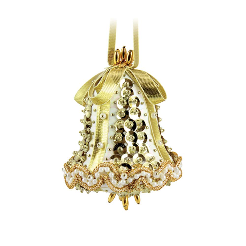 Pinflair3D Sequin Bell Craft Kit - All Occasion Bell, Gold