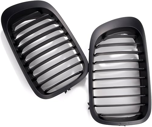 Miniatura 8 de Astra Depot Parrilla central central de capó delantero compatible con BMW E46 de 2 puertas Coupe/Cabrio 325Ci 330Ci 1999-2002 (lámina individual,