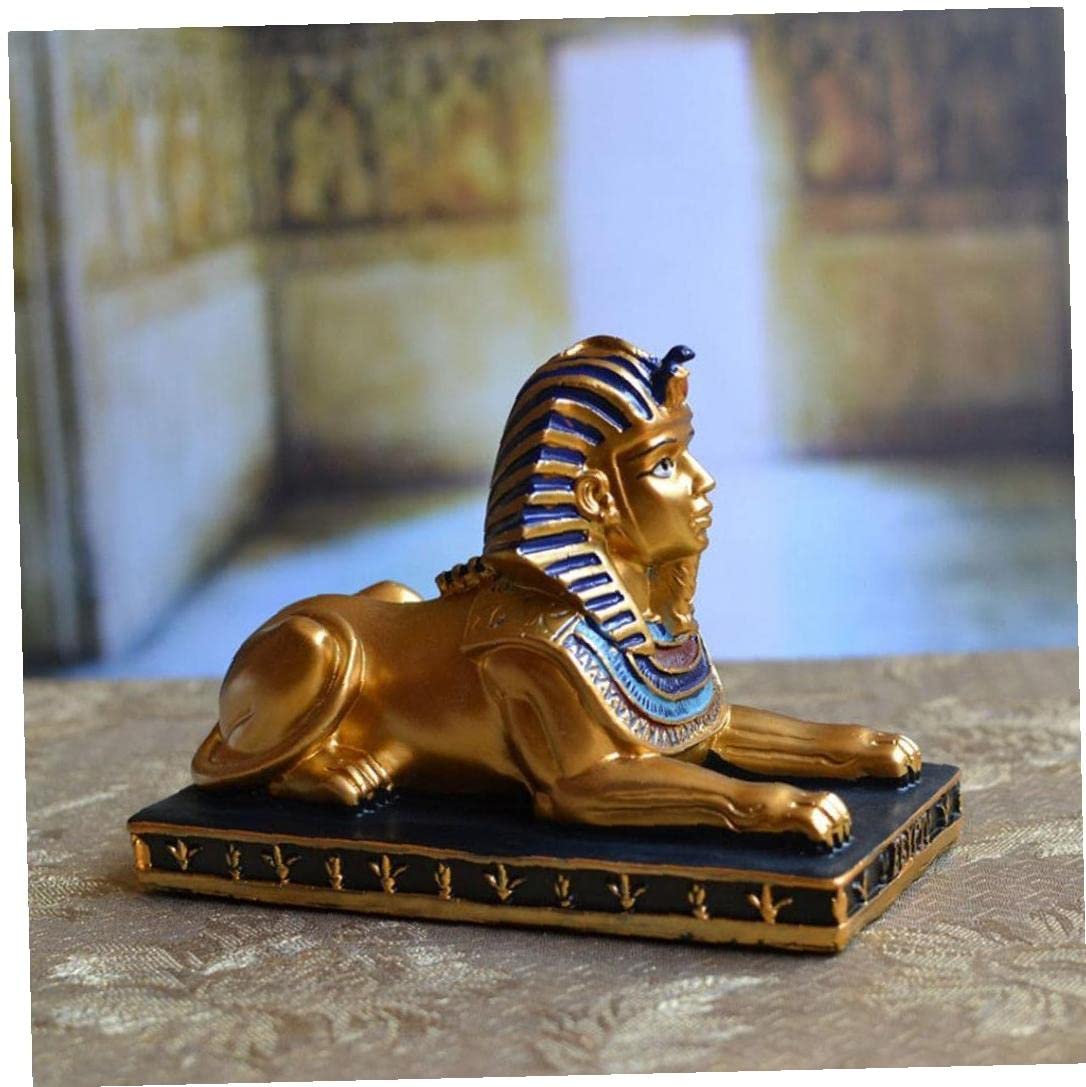 Amazon.co.jp: スフィンクス像 置物 樹脂製 エジプト スフィンクス像