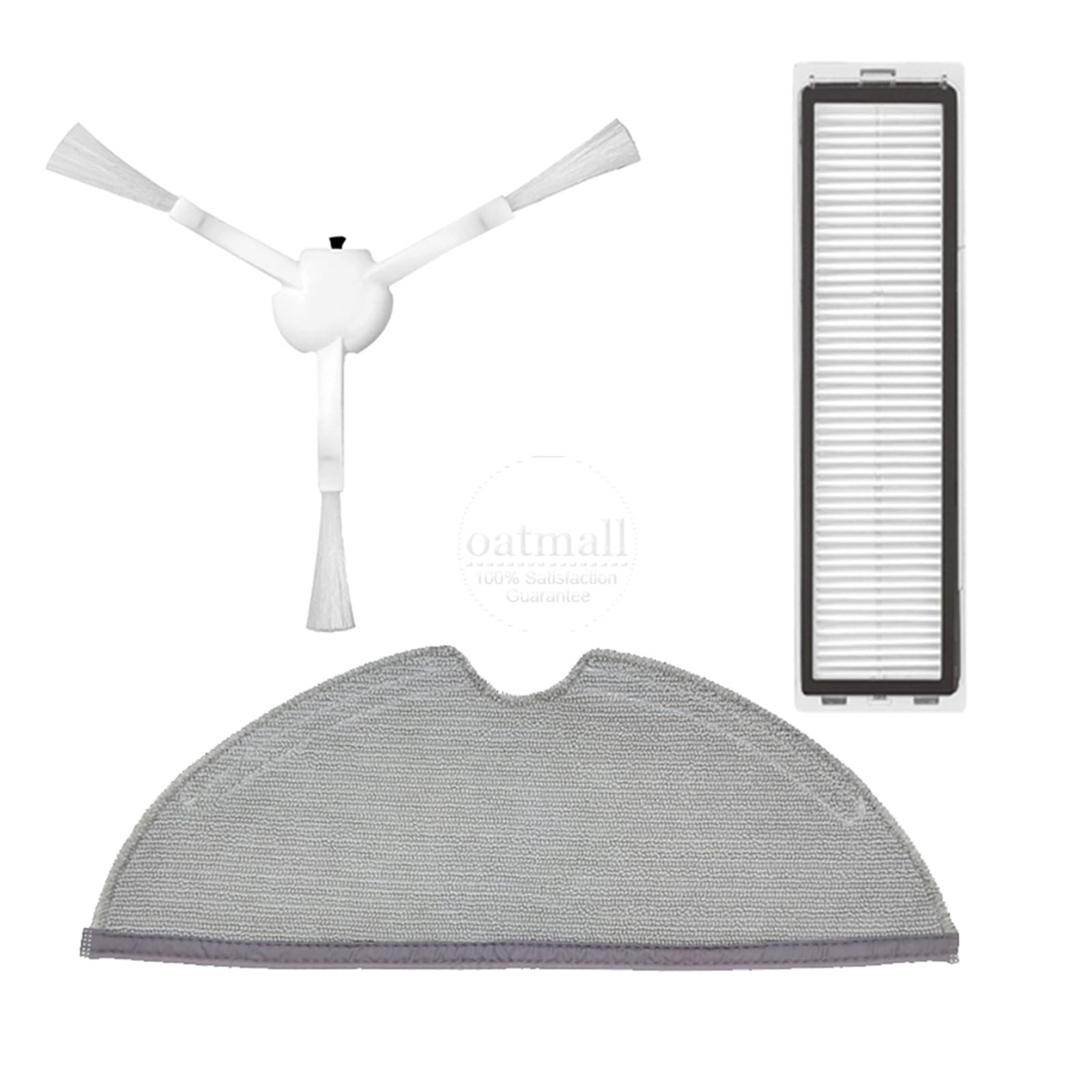 RJYEWORTV Compatible for Xiaomi Dreame D9 Robot Vac Brush Filter Kit(ZH-6)