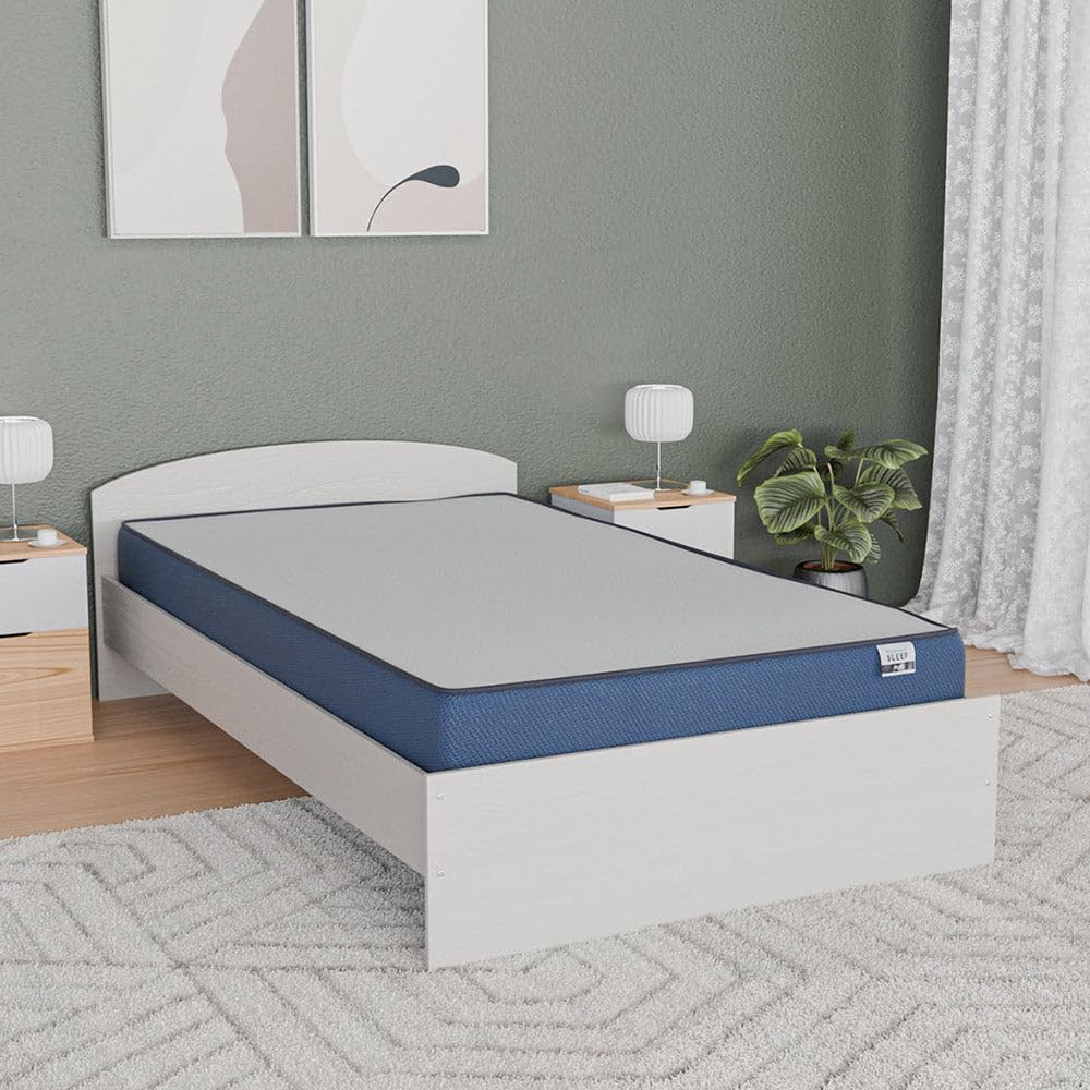 Nilkamal SLEEP Plus Orthopedic Support Memory Foam Mattress | 10 Years Warranty | Single Size | 10 Inch Bed Mattress | Reversible Design | Breathable Knitted Fabric | Medium Firm, (72 x 36 x 10)-image-19