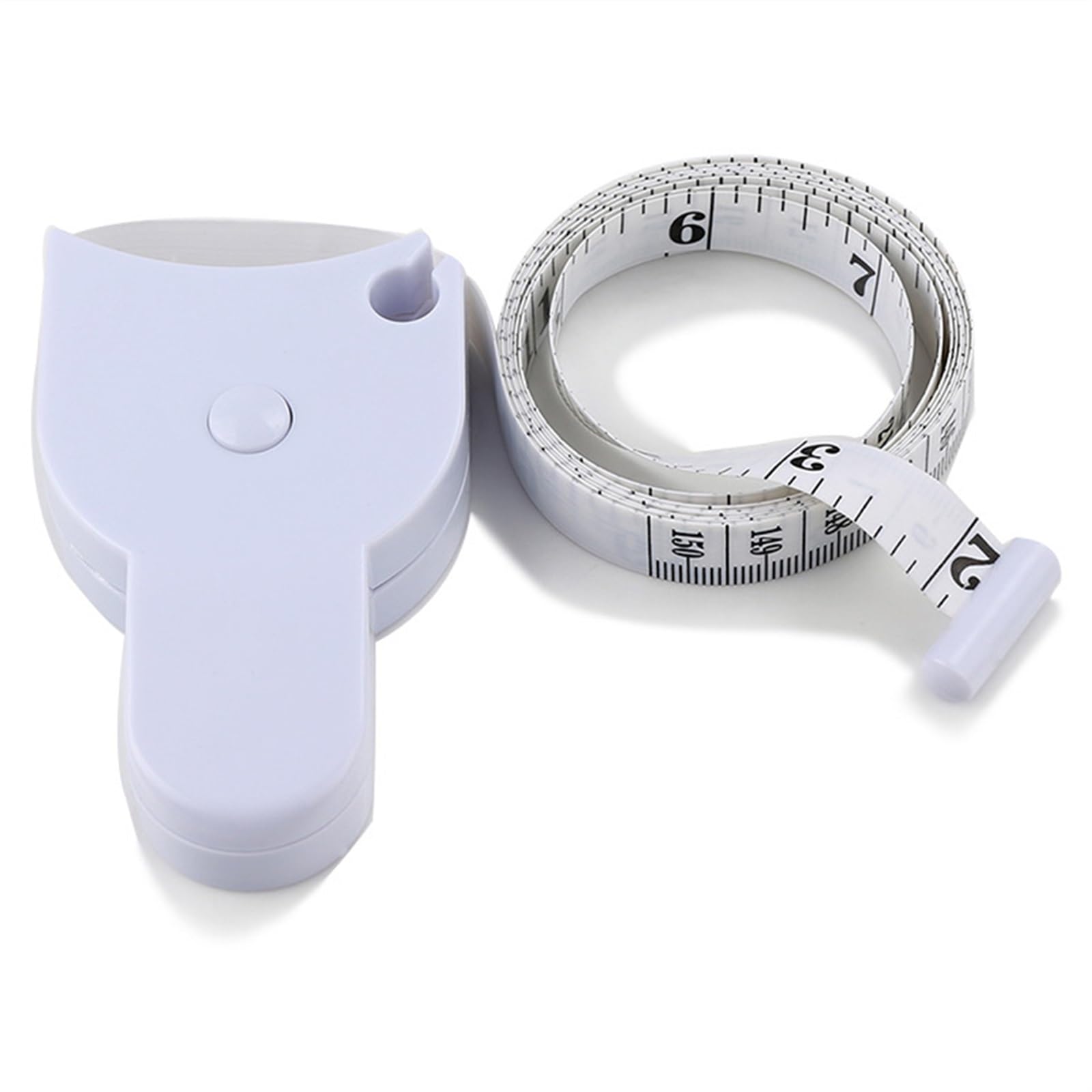 RWRAPS Ruban à mesurer à Coudre, Ruban en Acier de Haute précision, règle Souple de 1,5 m, Ruban à mesurer rétractable, règle de Mesure en Y, Mesure en cm et en Pouces